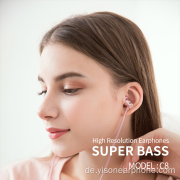 YISON 3.5mm Plug Stereo Sound Ohrhörer Bass Produkt